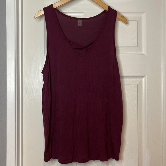 Beyond Yoga Micromodal Purple Tank Size Medium - Picture 1 of 6